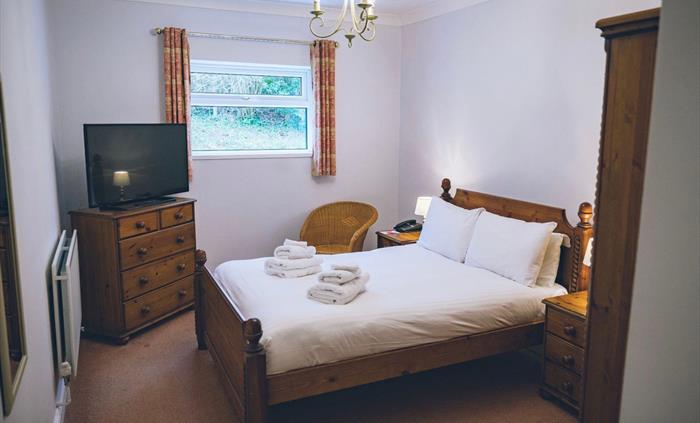 Economy room, Cwrt Bleddyn Hotel & Spa, Monmouthshire, Wales